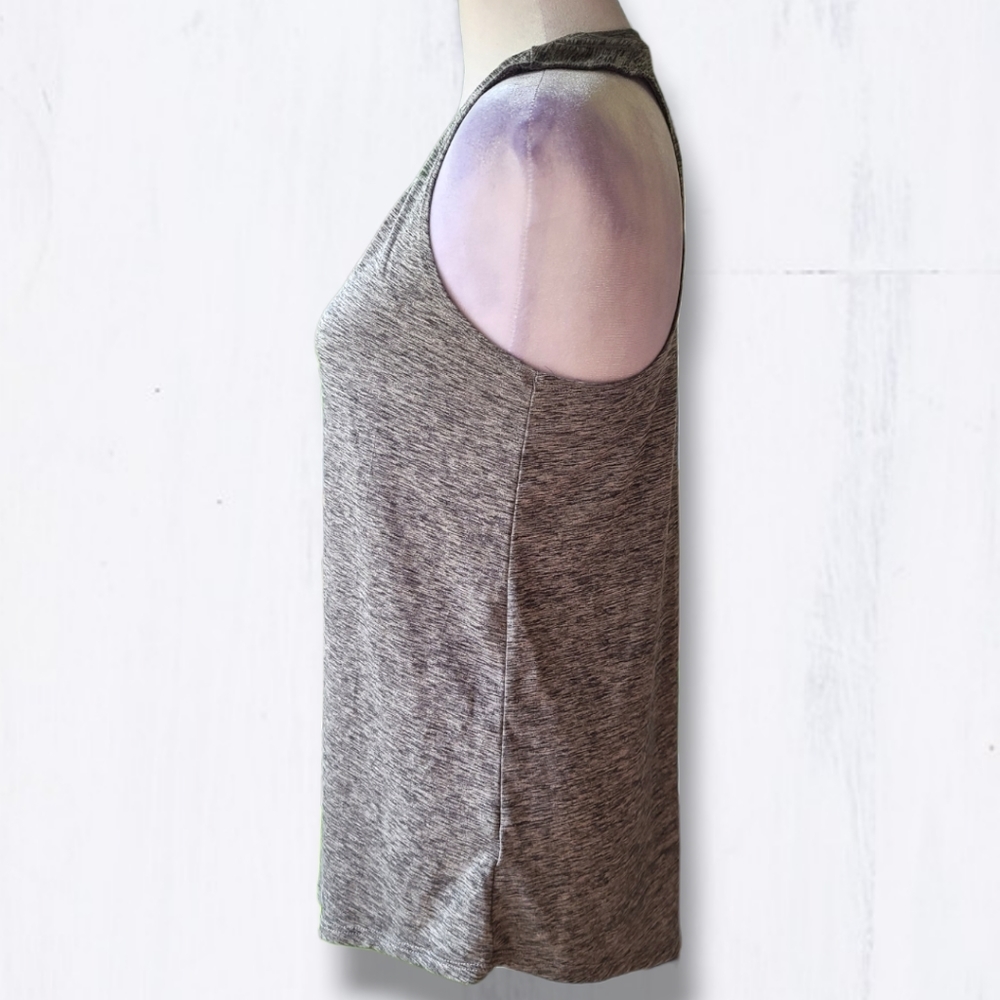 Athletic Works Gray Racer Back Athletic Top Size Small - Picture 2 of 6